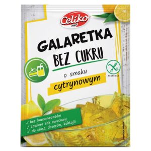 Galaretka bez cukru cytrynowa bez glutenu Celiko 14g