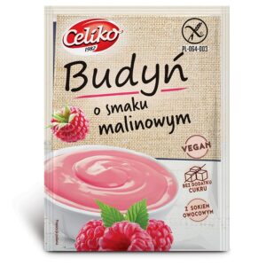 Budyń o smaku malinowym bez glutenu Celiko 40g