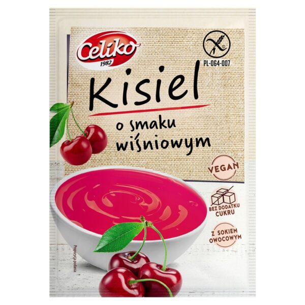 Kisiel wiśniowy bez glutenu Celiko, 40g