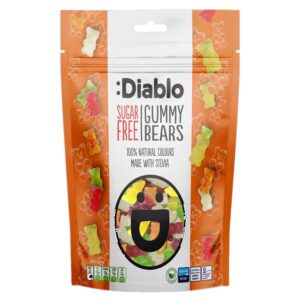 Żelki misie bez cukru Diablo, 75g