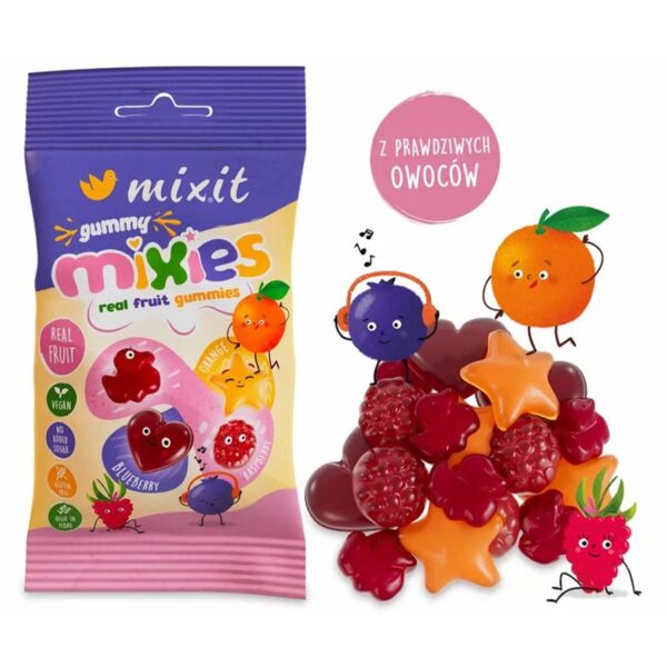 Żelki owocowe Mixies – Mixit, 35g